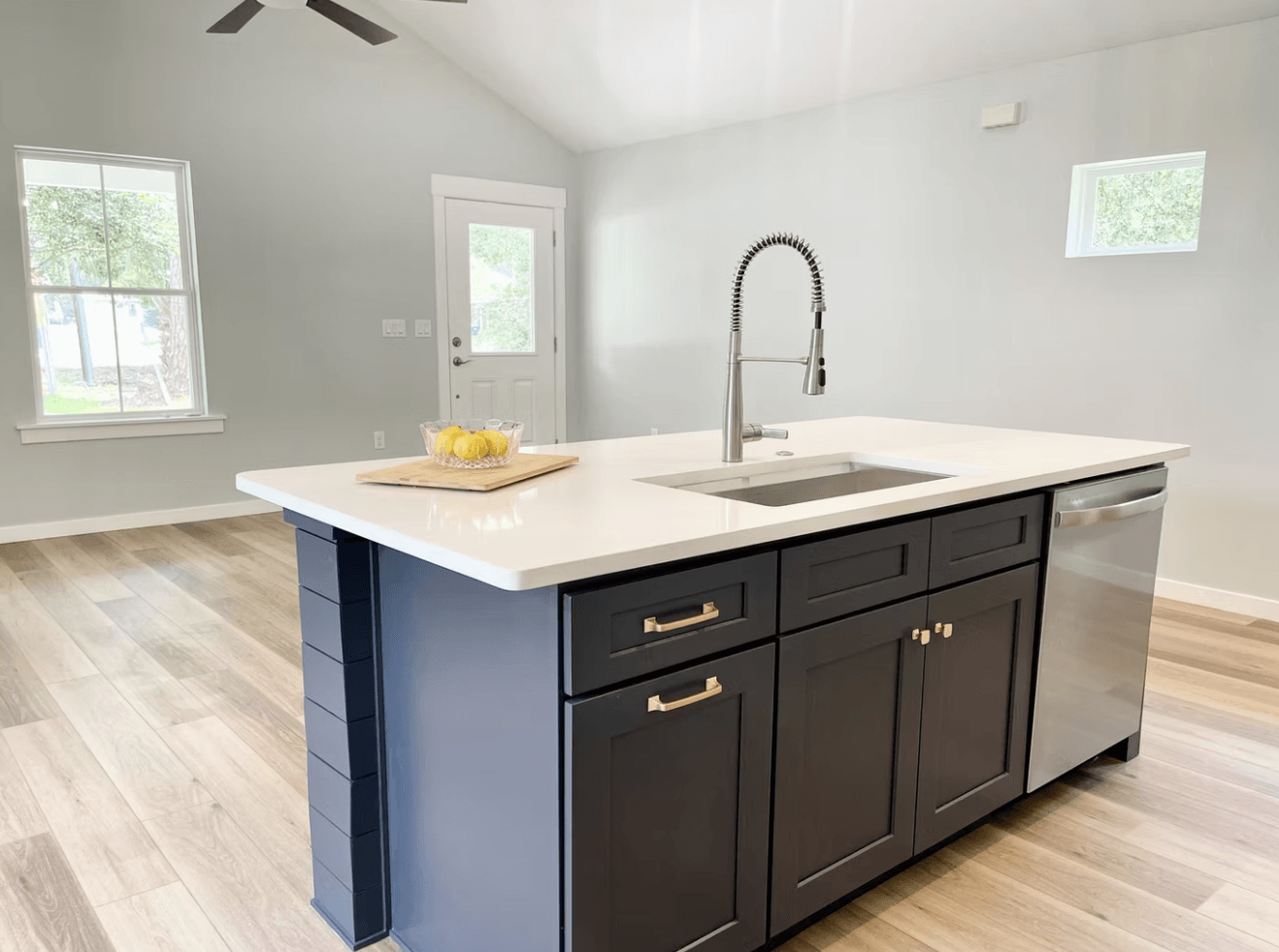 Cyber Grey Modern Kitchen Remodel