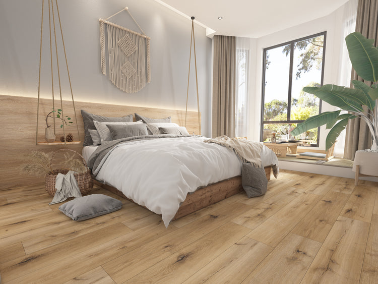 GV waterproof rigid core LVP flooring in a living space