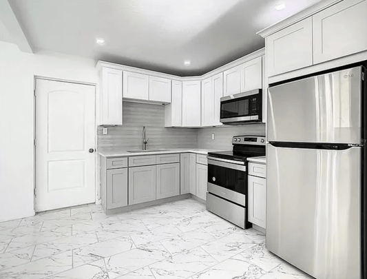 Dove Gray Soft Close Cabinets