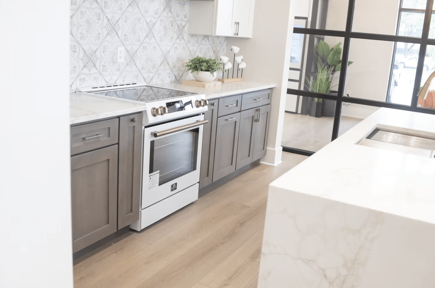 Driftwood Shaker Kitchen Cabinets