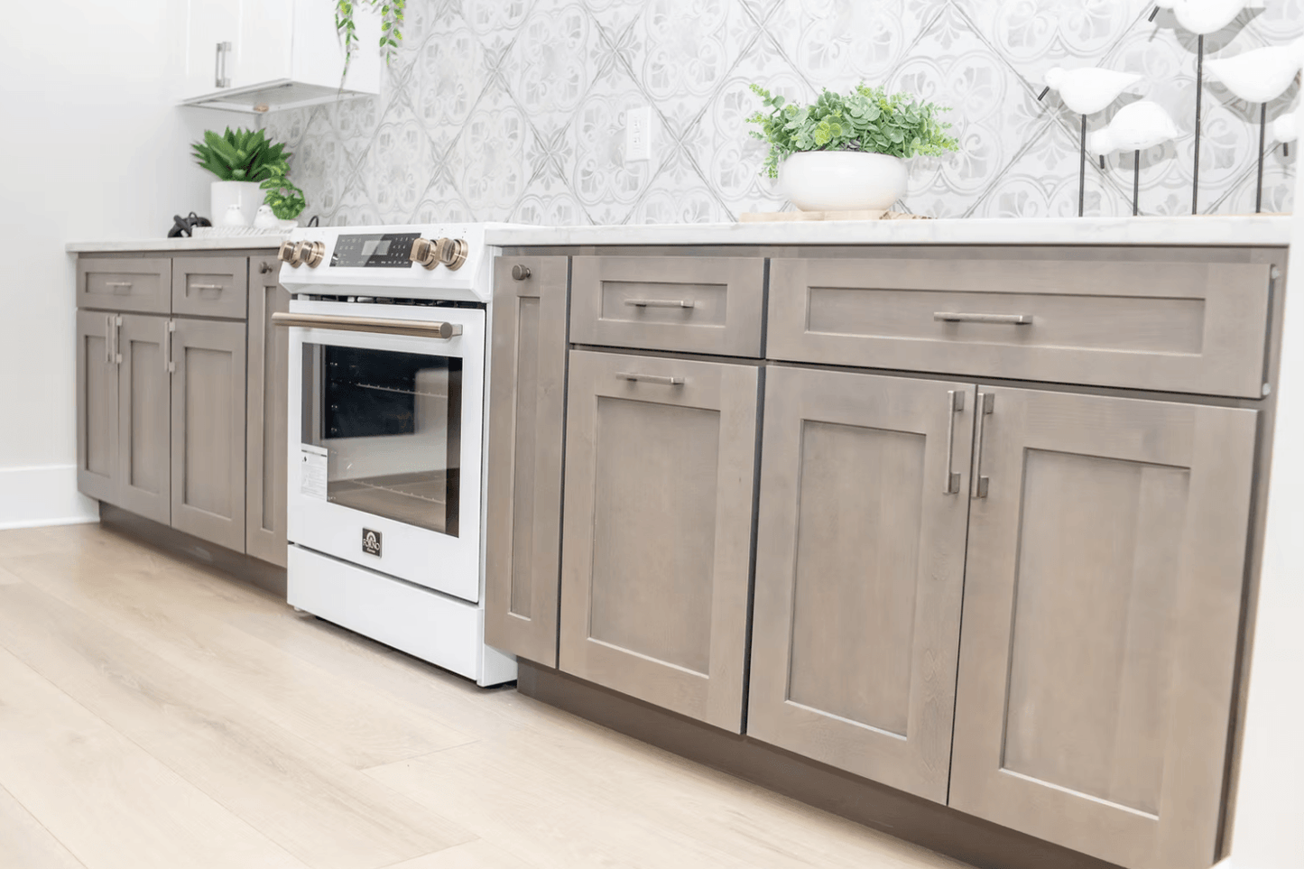 Driftwood Wood Look Kitchen Remodel