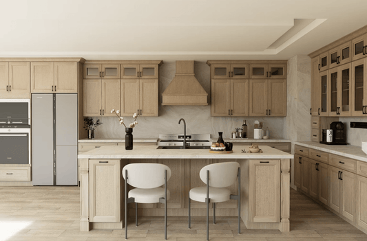 European White Oak Soft Close Cabinets