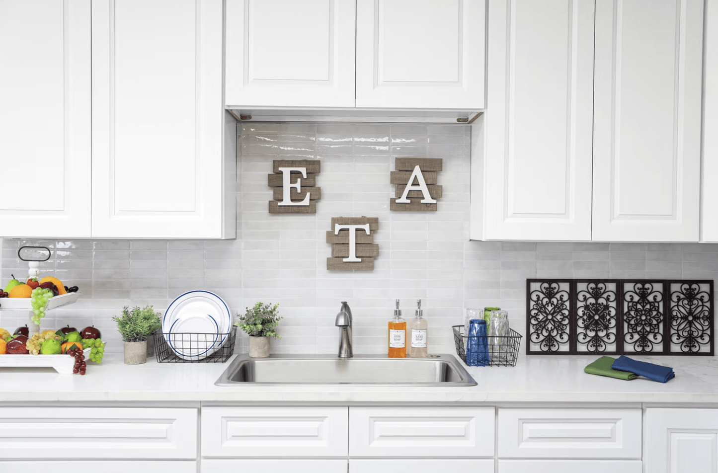 Glacier White Soft Close Cabinets