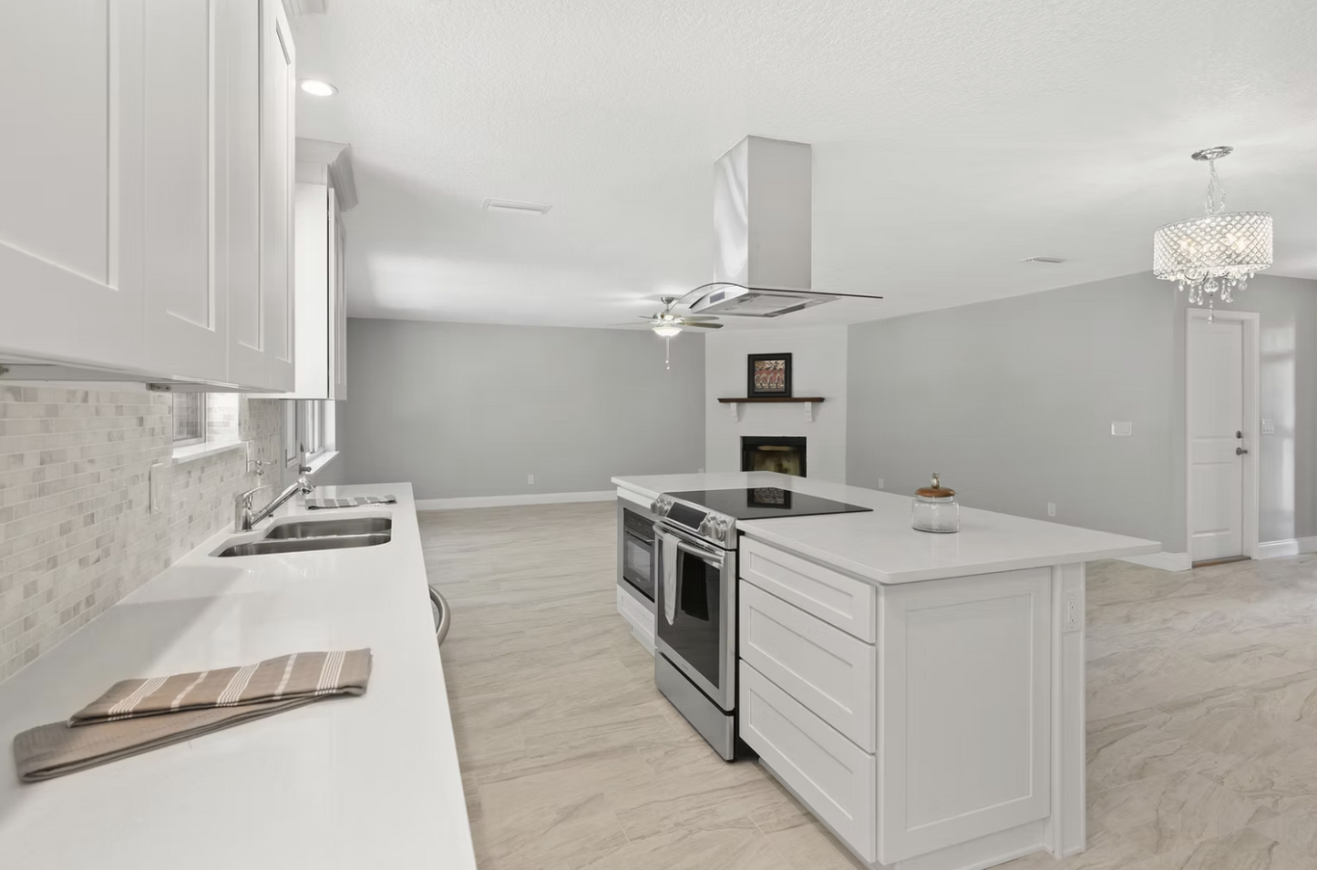 White Shaker Soft Close Cabinets